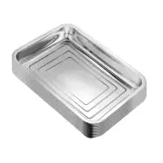 Stainless Metal Trays, Stainless Steel Seed Starter Carry Tray for Nursery Se...