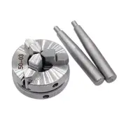 50mm Mini 3 Jaws CNC Wood Lathe Chuck High Precision Manual Lathe Chuck M14 Meta