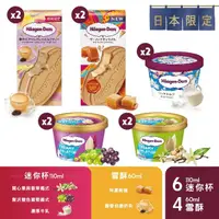 在飛比找momo購物網優惠-【Haagen-Dazs 哈根達斯】日本限定 雪酥Ｘ迷你杯之