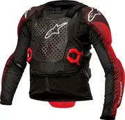 Alpinestars Bionic Tech, protector jacket youth , color: Black/Red/White , size: L/XL