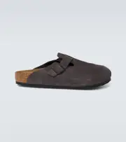 Birkenstock Boston suede clogs