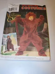 CHILDS UNCUT SIMPLICITY 7825 Sewing Pattern WIZARD OF OZ LION COSTUME SIZE 3-8