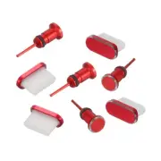 USB Type C Anti Dust Plug USB C Port Protectors for Type C Port,Red 4PCS