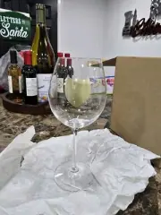Set Of 6 Large Dom Perignon 9.25” Crystal Glasses With DP Shield