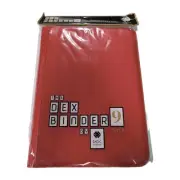 Dex Protection Binders Dex Zip Binder 9 - Red New Sealed