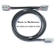 50 Amp Anderson Plug Extension Lead with Double Adaptor 8 B&S Heavy Duty Cable