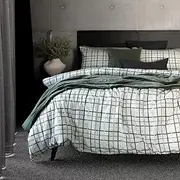 Campbell Flannelette Quilt Cover Set Double