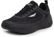 [Red Tape] Men's Classic Walking Shoes - Comfortable, Firm Grip, Memory Foam Insole, Slip -Resistance, Dynamic Feet Support, Arch Support & Shock Absorption, Model RSO1311, Black
