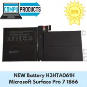 NEW Genuine Battery H3HTA061H Microsoft Surface Pro 7 1866