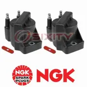 For GMC Sonoma NGK 2 pc Ignition Coils 2.2L L4 1994-2003 3k