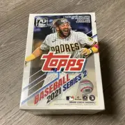 2021 Topps Series 2 Baseball Factory Sealed Blaster Card Box