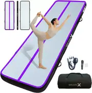 Inflatable Air Gymnastics Mat Training Mat Thick Tumbling Mat with Electric Pump