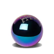 NRG RACING BALL STYLE SHORT THROW 6-SPEED GEAR SHIFTER SHIFT KNOB NEO CHROME