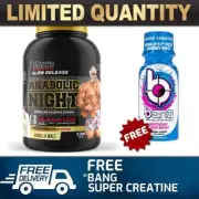 MAX'S ANABOLIC NIGHT 900G || MAXS CASEIN SLOW RELEASE NITETIME PROTEIN+