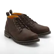 Timberland 男款深棕色REDWOOD FALLS全粒面革低筒靴|A44MGV13