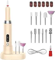Electric Nail File, Adjustable Speed Nail Drill Kit, Cordless Nail Grinder, Nail Drill For Home Salon, Rechargeable Nail Drill, Nail Grinder Machine, Professional Nail File, Nail File Kit For Home Use