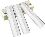 50pcs Stainless Steel Single Edge Shaving Razor Blades Facial Hair Remover Eyebrow Trimmer Scraping Replaceable Blades for Women and Men