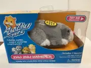 New 2008 Zhu Zhu Pets Grey Hamster #86653 “Num Nuns” Original Sealed Package