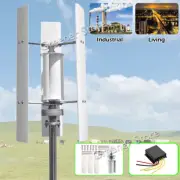 3KW 12V 24V 48V Vertical Axis Wind Turbine Generator 3 Blades Charge Controller