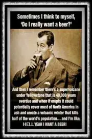 DO I REALLY WANT A BEER? MADE IN USA! METAL SIGN 8X12 MAN CAVE BAR HAPPY HOUR