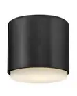 Hinkley Lighting 30070 Cedric 6"W Flush Mount Ceiling Fixture - Black