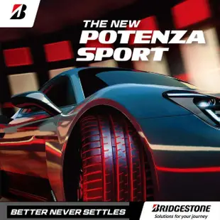 【BRIDGESTONE 普利司通】輪胎 S001-2554018吋 波蘭 RF失壓續跑胎_四入組_255/40/18(車麗屋)