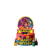 Super Mario Movie Birthday Cake Topper Party Supplies Birthday Decorations
