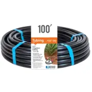 Drip Irrigation Tubing 1/2 inch x 100 ft. for Above or Below Ground Installation
