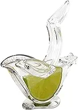 Lemon Squeezer | Transparent Manual Press Orange Lemon Squeezer with Elegant Bird Shape,Effortless Juice Extractor Maker for Lemon Slices, Oranges, and
