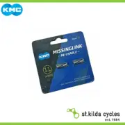 KMC Bike Connecting Chain Links - 11 Speed - Black - 2 Pces Per Card