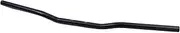 Motorcycle Handlebar 22mm Diameter Aluminum Alloy Retro Motorcycle Modified Handlebar Flat, Black, Black