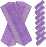 MUSISALY 10pcs Sided Nail Buffer Block for Professional Manicure Durable Nail Art Tools for Shaping Smoothing and Polishing