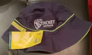 Cricket Australia Cap ODI Bucket Hat Cap Navy Blue BNWT - Adults NEW L/XL