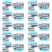 10-Pack Mainboard Fpc Connector Foam Pads For Iphone 13 Mini Replacement