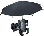 1Set Umbrella Phone Holder for Bike Motorcycle Handlebar Cellphone Support Stand for Cycling Navigation