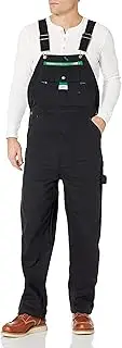 [Liberty] Mens Duck Bib Overall, Midnight Black, 38W x 30L