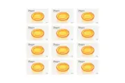 12x Pears Pure & Gentle 125g Transparent Bar Soap Gentle Care Bath Cleanser