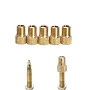 5 PCS Presta to Schrader Valve Adapter for Bike, Inflate Presta Valve Tire with