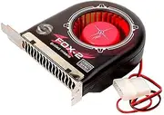 CCBBAA Fox-2 System Blower Computer Chassis Exhaust Cooling Fan PCI Slot Bit Fan Cooler Long Life Bearing Design High Air Flow