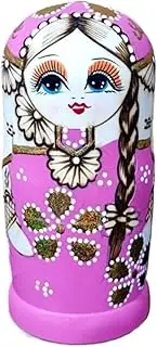 Russian Dolls Nesting Dolls Christmas 7 Layers Nesting Dolls Hand-Painted Linden Wood Matryoshka Dolls for Home Decor Matryoshka Dolls Stacking Dolls