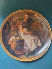Norman Rockwell "Dreaming in the Attic" Collectible Plate