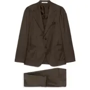 [Tagliatore] Tagliatore Virgin Wool Suit 50 IT BROWN