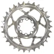 5Dev T-Type 8-Bolt Chainring, 3mm Offset, 30T - Clear