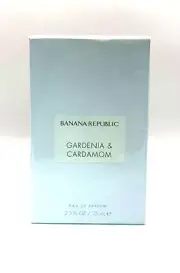 Banana Republic Gardenia & Cardamom 2.5 oz EDP BOX SLIGHTLY DAMAGED