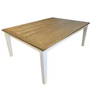 Leura Belle Large Rustic 210cm x 150cm Indoor Timber Dining Table
