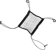 BCOATH Vehicle Isolation Network Dog Car Net Car Dog Net Car Barrier for Dogs Back Seat Vehicle Pet Barrier Seat Protector for Dogs Dog Barrier Net for Car Polypropylene Black