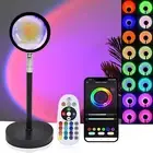 Sunset Lamp Light Projection, 16 Colors Changing Night Light with Remote and App