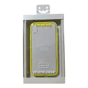 i3. heyday Phone Case For Apple iPhone XR - Clear/Yellow Bumper