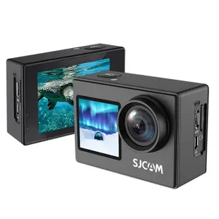 2024新款熱賣【全新雙螢幕版】 SJCAM SJ4000 DUAL 運動攝影機 4K雙螢幕 WiFi 防水行車記錄器