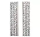 Royal Court Chelsea Light-Filtering Rod Pocket Set of 2 Curtain Panel 41"x84"